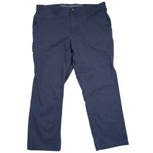 Duluth Trading Co Flex Ballroom Pants Men's 38x30 Navy Trim Fit Roomy Utility